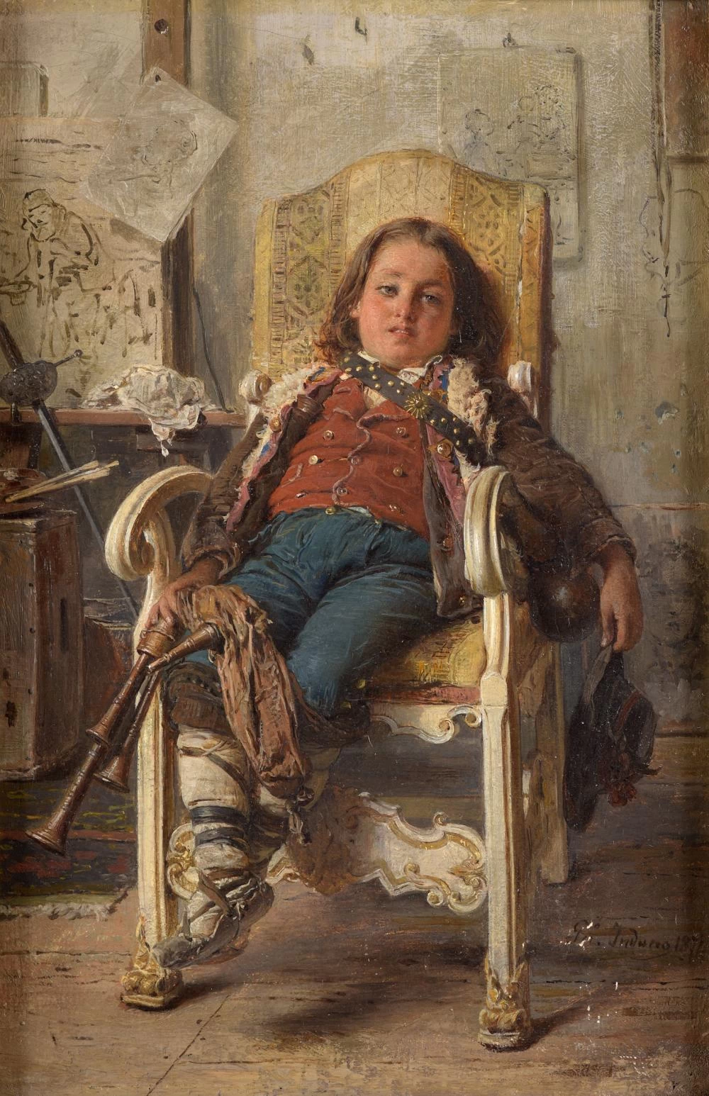 Piccolo suonatore di Zampogna